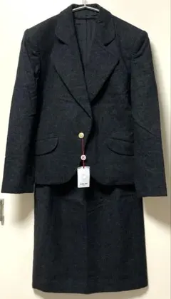 【試着のみ美品】ALPHA CUBIC スーツ セットアップ　ウールジャケット