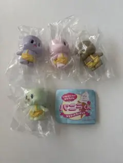ソフトクリームのあかちゃん　バニラくん　マスコットフィギュア　4種セット　ガチャ