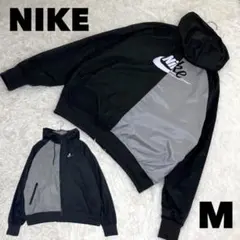 極美品 NIKE ナイキ ウインドランナー ナイロンジャケット ブラック グレー