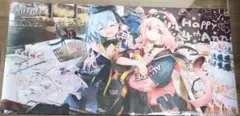 アークナイツ　ミヅキ　ゴールデングロー プレイマット　デスクマット　未使用品