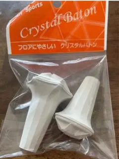 クリスタルバトン 2個入り ホワイト