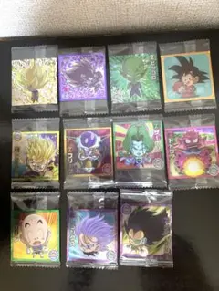 ドラゴンボール 超戦士シールウエハース 13 激突の戦士たち 11枚