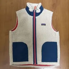 値下げしました！patagonia フリースベスト Mサイズ アイボリー