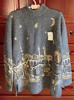 ジャガードニットセーター