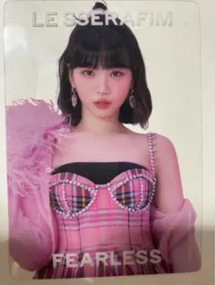 LE SSERAFIM チェウォン Fearless jp クリアトレカ