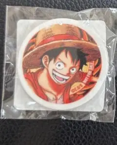 日本生命 ニッセイ ワンピース ルフィ缶バッジ ノベルティ ONEPIECE