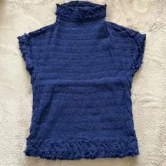 イッセイミヤケme★ハイネックカットソー★美品のサムネイル