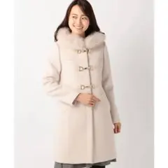 MISCH MASCH ファー付きダッフルコート 38