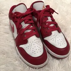 NIKE スニーカー JORDAN 赤 cadinal redのサムネイル