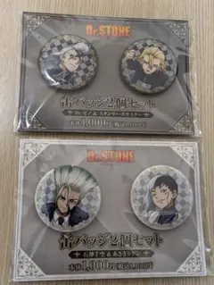 部活　千空　缶バッジ Dr.STONE トレーディング缶バッジ 【全7種】 ランダム3個セット
