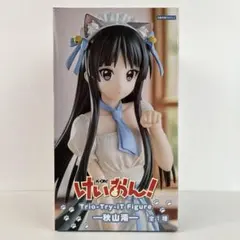 【未開封】けいおん! 秋山澪 フィギュア メイド 猫耳 Trio-Try-iT