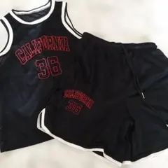 タンクトップ&ショートパンツセットアップ