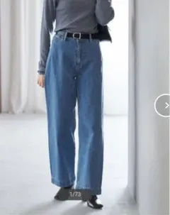 Le Denim SLOBE バギーパンツ 36のサムネイル