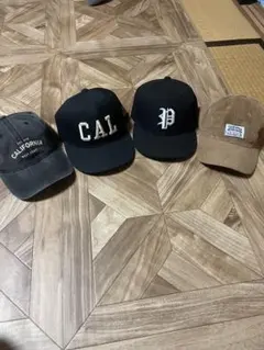 カルフォルニア　LA キャップ 4点セット