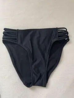 新品　ブラックビキニボトム サイドストラップ