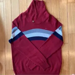 トミーヒルフィガー　コットンニットセーター　X L