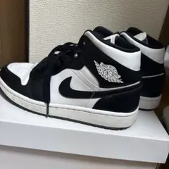 Air Jordan ハイカットスニーカー ブラック/ホワイト 箱あり