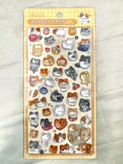 正規品 ボンボンドロップシール オリジナル ドンキ限定 にゃんこ