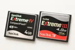 SanDisk サンディスク コンパクトフラッシュ CF 4GB 2枚