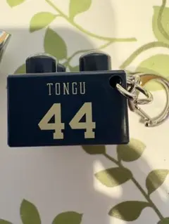 オリックスバファローズ　頓宮裕真　ブロックキーホルダー