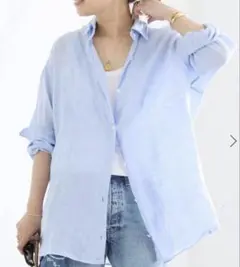 【Deuxieme Classe】 LINEN WASH CACHE シャツのサムネイル