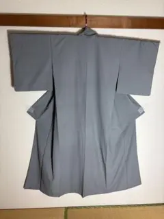 着物　小紋　ポリエステル　洗える着物　幾何学模様　k2