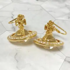 正規品♡ヴィヴィアン♡ミラフープピアス♡片耳 - メルカリ