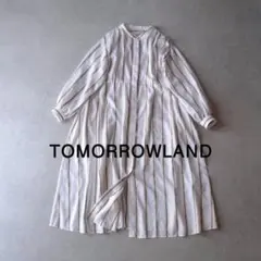 美品 マーレット トゥモローランド 5万 インド製 ティアードワンピース 