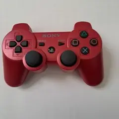 PS3 ワイヤレスコントローラー レッド CECHZC2J1