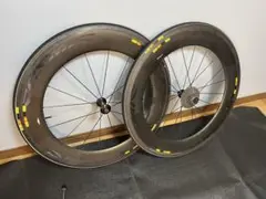 最終値下✨️MAVIC COSMIC CXR 80 カーボンホイール★おまけ付き Mavic Cosmic CXR 80 Carbon Tubular Wheelset | The Pro's Closet