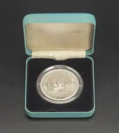 H45 未使用　記念銀貨　アルベールビル 1992  冬季オリンピック　ケース付 楽天市場】【ALBERTVILLE 92】 アンティークコイン フランス 100