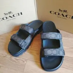 新品 未使用 COACH ビーチサンダル サイズ7 ラバーソール CY247 - メルカリ