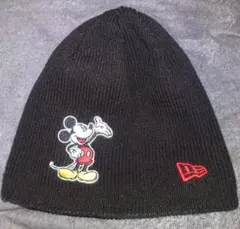 NEWERA　ミッキーマウス リバーシブル　ニット帽