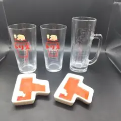 サントリー アンクルトリス グラス オリジナル小皿 ニッカブラック 5個セット