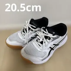 ジュニアバレーボールシューズ（20.5cm）アシックスUPCOURT5