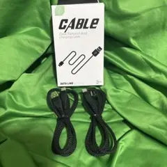 USBデータ転送・充電ケーブル 2本セット 1m cタイプ