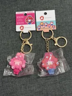 【最終値下げ】サンリオ　ミャクミャク　クリアカラー　推しカラー　マイメロディ