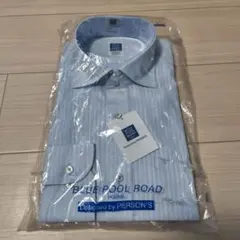 BLUE POOL ROAD ストライプワイシャツ Mサイズ