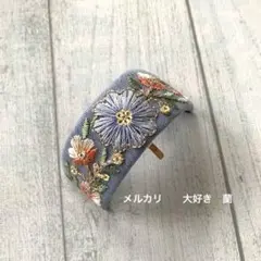 インド刺繍リボン ヘアアクセサリー