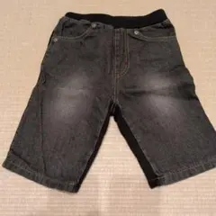 COMME CA ISM ダークデニム ハーフパンツ