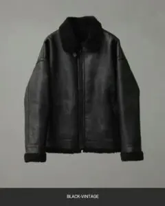 【welise/ウェライズ】ヘビームートン オーバーサイズ ボンバージャケット