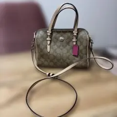 Coach ショルダーバッグ ベージュ