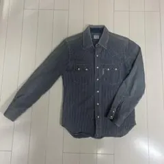 BLUE BLUE H.R.MARKET ヒッコリーシャツ
