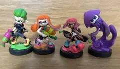 限定amiibo3点+インクリング グリーンガール パープルボーイ オレンジ