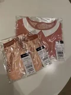 COMME CA FOSSETTEスタイ＆靴下セット（ピンク）未使用