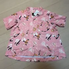 (Go To Hollywood) 宇宙柄半袖シャツ 130 新品