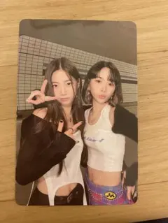 LESSERAFIM チェウォン カズハ ユニットトレカ ANTIFRAGILE