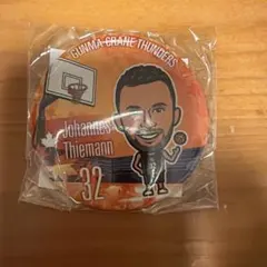 群馬クレインサンダーズ　ヨハネスティーマン缶バッジ