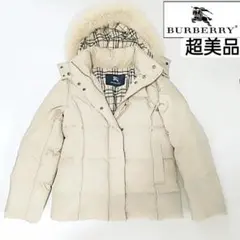 超美品 BURBERRY LONDON ダウンジャケット ノバチェック三陽商会