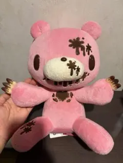 チャックスGP 座グルーミー　ぬいぐるみ　XL 威嚇ver.（ピンク・黒） チャックスGP 座グルーミー ぬいぐるみ XL 威嚇ver.（ピンク・黒）